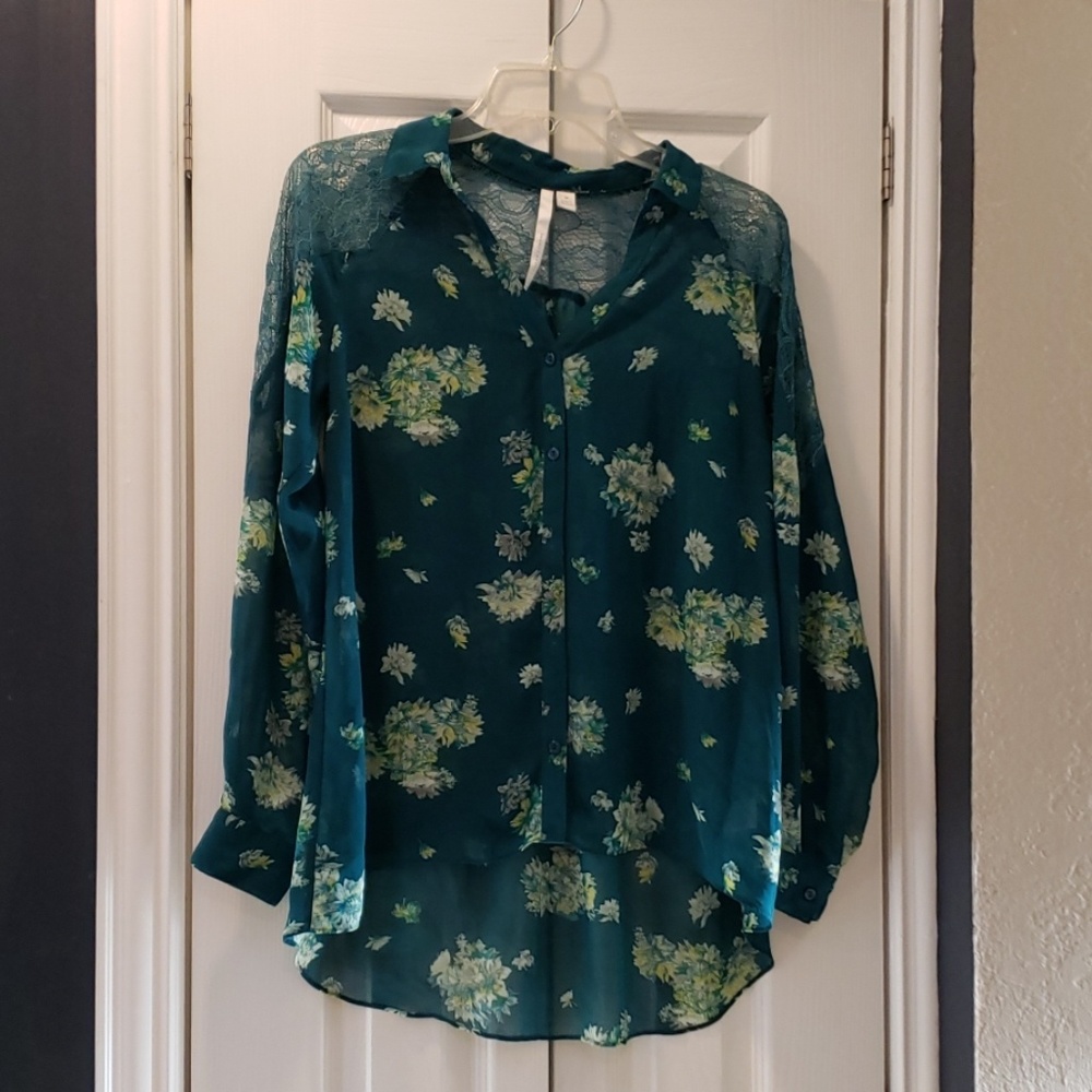 Long sleeve blouse